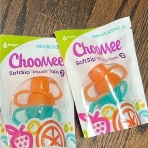 Choomee softsip pouch tips - 2 individual packs